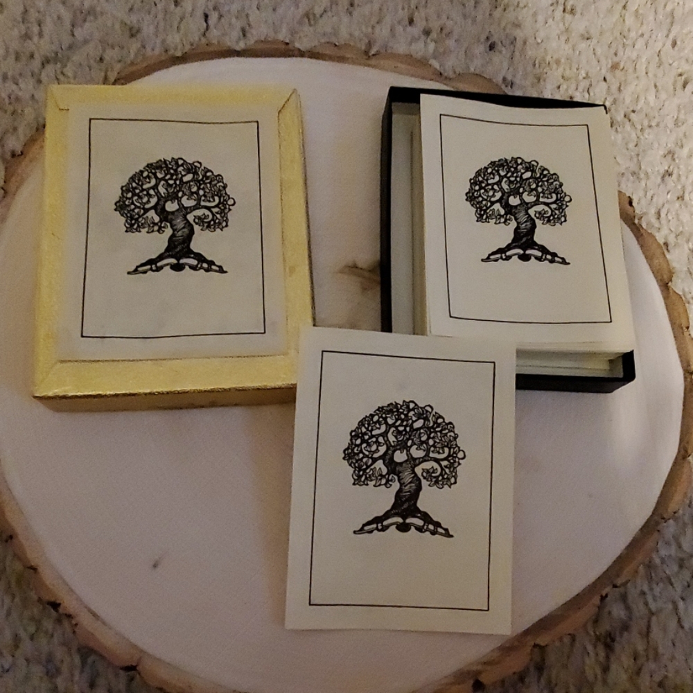 Vintage Tree Design Antioch Bookplates